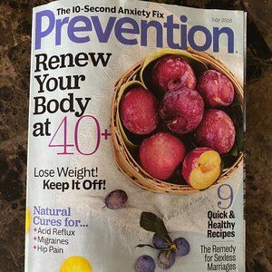 Prevention Magazine (July 2016 Issue)